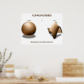 deeltjes-of-golf-2012-04-09-001-01 poster (Keuken)
