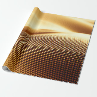 Deeltjesdrapery luxe gouden achtergrond. 3 quinqui cadeaupapier