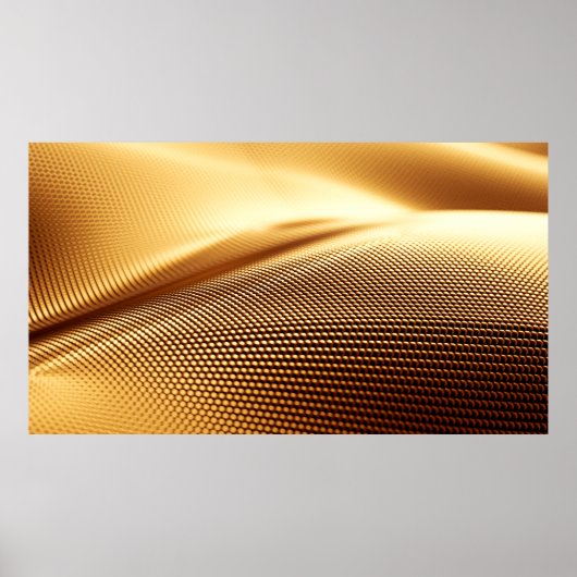 Deeltjesdrapery luxe gouden achtergrond. 3 quinqui poster (Voorkant)