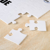 deeltjesfysicus binnenin (standaardmodel higgs) legpuzzel (Zijkant)