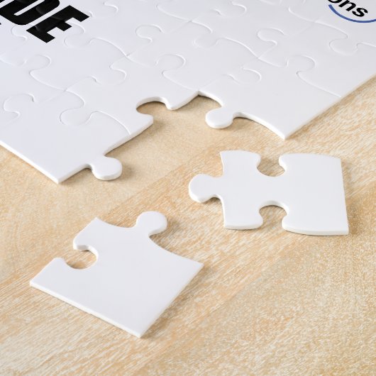 deeltjesfysicus binnenin (standaardmodel higgs) legpuzzel (Zijkant)