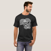 Deeltjesgolf White T-shirt (Voorkant volledig)