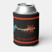 Deeltjesgolfdualiteit Blikjeskoeler (Blikje Achterkant)