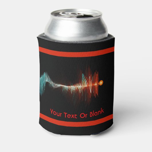 Deeltjesgolfdualiteit Blikjeskoeler (Blikje Achterkant)