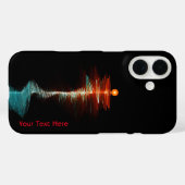 Deeltjesgolfdualiteit Case-Mate iPhone Case (Achterkant (horizontaal))