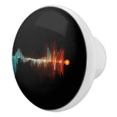 Deeltjesgolfdualiteit Keramische Knop (Rechts)