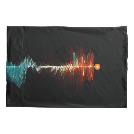 Deeltjesgolfdualiteit Kussensloop (Achterkant)