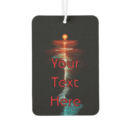 Deeltjesgolfdualiteit Luchtverfrisser (Achterkant)