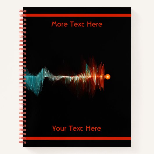 Deeltjesgolfdualiteit Notitieboek (Voorkant)