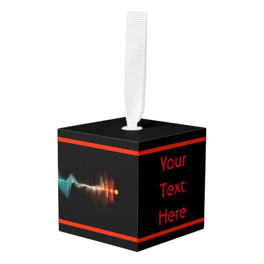 Deeltjesgolfdualiteit Ornament (Voorkant hoekig)