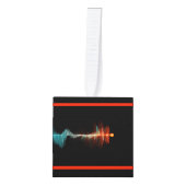 Deeltjesgolfdualiteit Ornament (Voorkant)