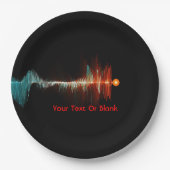 Deeltjesgolfdualiteit Papieren Bordje (Voorkant)