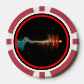 Deeltjesgolfdualiteit Poker Chips (Voorkant)