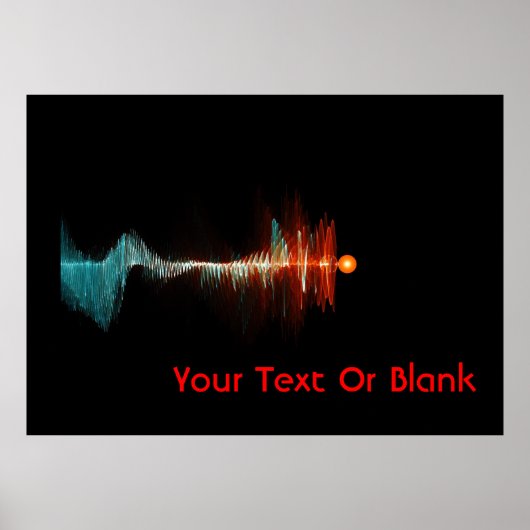 Deeltjesgolfdualiteit Poster (Voorkant)