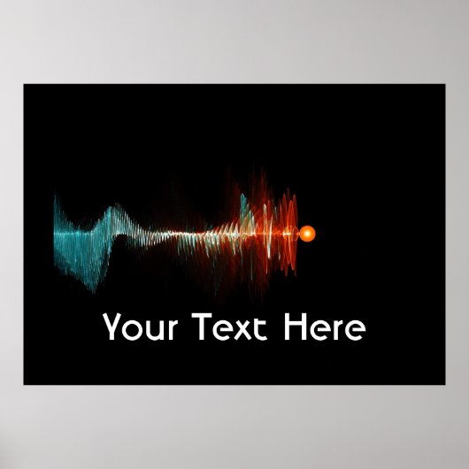 Deeltjesgolfdualiteit Poster (Voorkant)