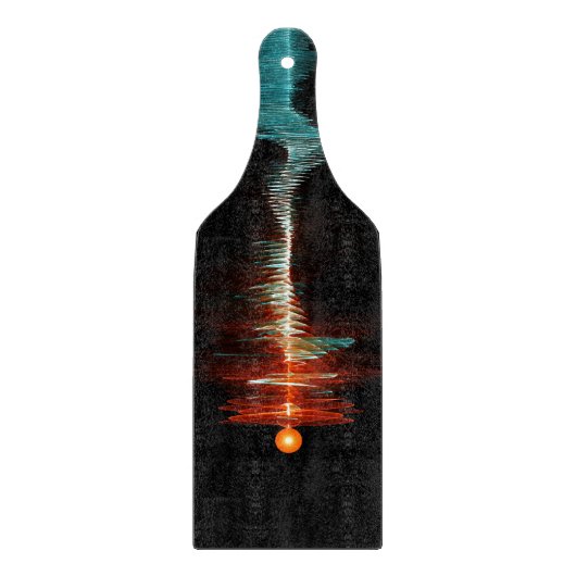 Deeltjesgolfdualiteit Snijplank (Voorkant)