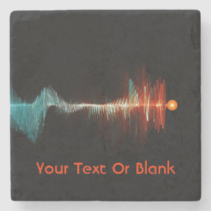 Deeltjesgolfdualiteit Stenen Onderzetter