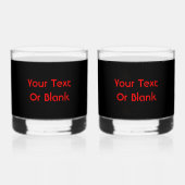 Deeltjesgolfdualiteit Whisky Glas (Achterkant)