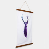 Deeltjesontwerp Hangend Wandkleed (Gebogen)