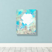 Deeltjesventiel Canvas Afdruk (Insitu (Houten vloer))