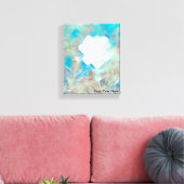 Deeltjesventiel Canvas Afdruk (Insitu (Woonkamer))