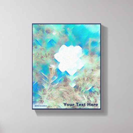 Deeltjesventiel Canvas Afdruk (Voorkant)