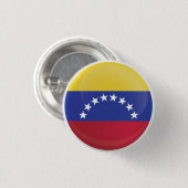 Deelvenster Venezuela-ronde Ronde Button 3,2 Cm (Voorkant /achterkant)
