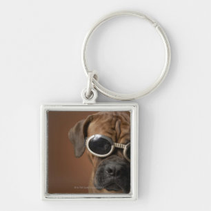 Deen met zonnebril 3 sleutelhanger