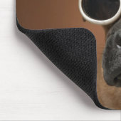 Deen met zonnebril muismat (Hoek)