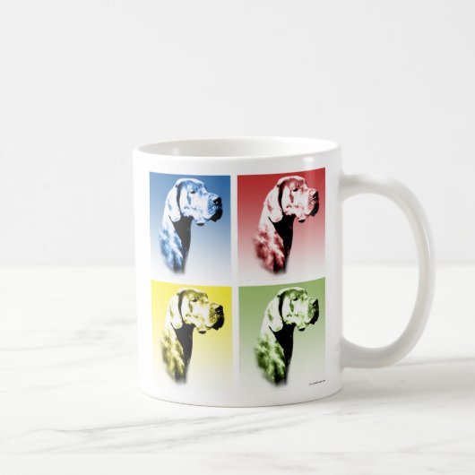 Deen (natuurlijke) Pop Art Pop Koffiemok (Rechts)