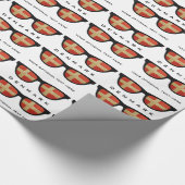 Deens aangepaste tekst- en kleurcadeauomloop in de cadeaupapier (Hoek)