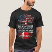 deens - amerikaans met deense wortels t-shirt (Voorkant)