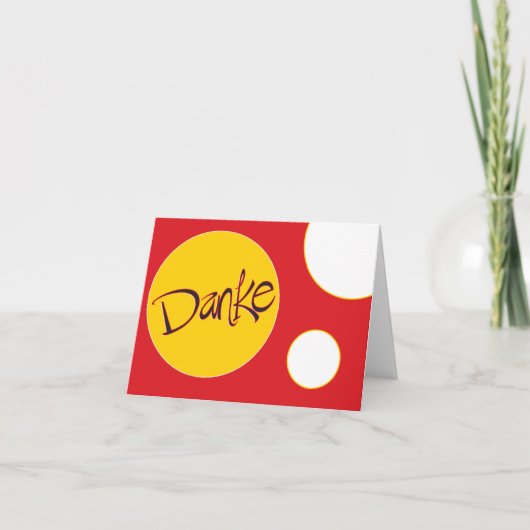 Deens Bedankkaart (Voorkant)