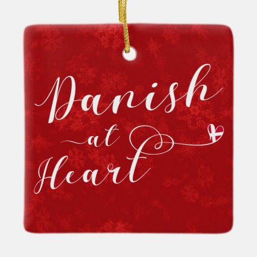 Deens bij de decoratie op de hartfeestdag (Voorkant)