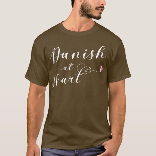 Deens bij Heart, Denemarken T-shirt (Voorkant)
