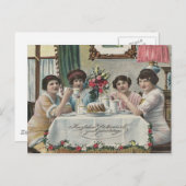 Deens Birthdays - Fodseldag Briefkaart (Voorkant / Achterkant)