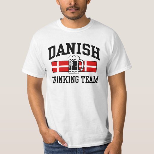 Deens Drink team T-shirt (Voorkant)