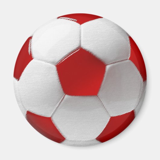 Deens fudbold voetbal magneet (Voorkant)
