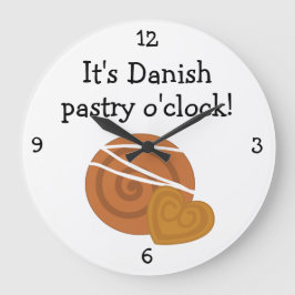 Deens Gebak O'Clock leuk eten grafisch Grote Klok