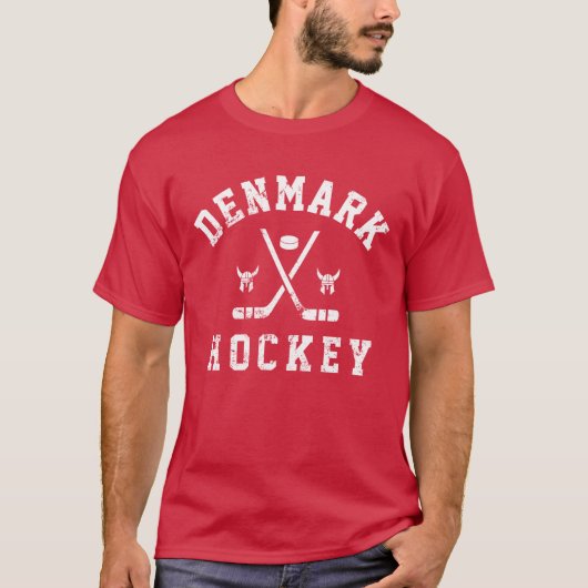 Deens IJshockey  T-shirt (Voorkant)
