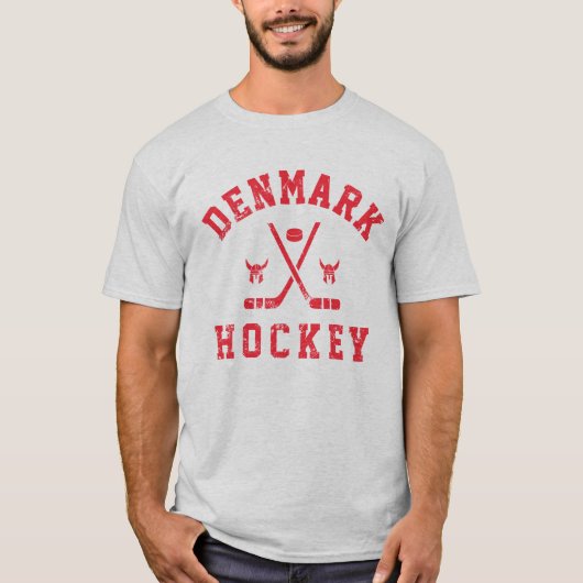 Deens IJshockey  T-shirt (Voorkant)