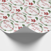 Deens kerstfeest, Glædelig jul Cadeaupapier (Hoek)