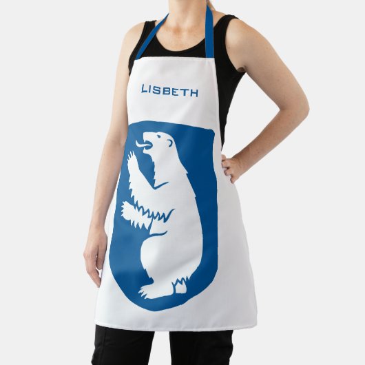  Deens koninklijk wapenschild van Groenland Schort (Insitu)