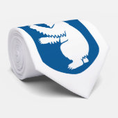  Deens koninklijk wapenschild van Groenland Stropdas (Opgerold)