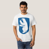 Deens koninklijk wapenschild van Groenland T-shirt (Voorkant volledig)