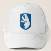  Deens koninklijk wapenschild van Groenland Trucker Pet (Voorkant)