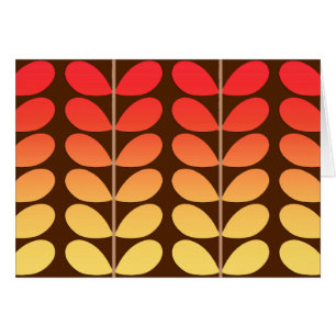 Deens leren uit de middeleeuwen, bruin, Oranje en