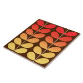 Deens leren uit de middeleeuwen, bruin, Oranje en  Tegeltje (Zijkant)