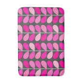 Deens leren uit de middeleeuwen, Fuchsia Pink en G Badmat (Voorkant Verticaal)