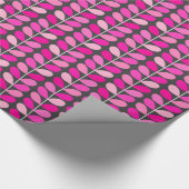 Deens leren uit de middeleeuwen, Fuchsia Pink en G Cadeaupapier (Hoek)